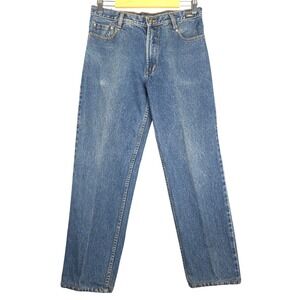 Versace‎ Jeans Couture Mens Blue Denim Straight Leg Jeans Size 33 (Fits 31x28)